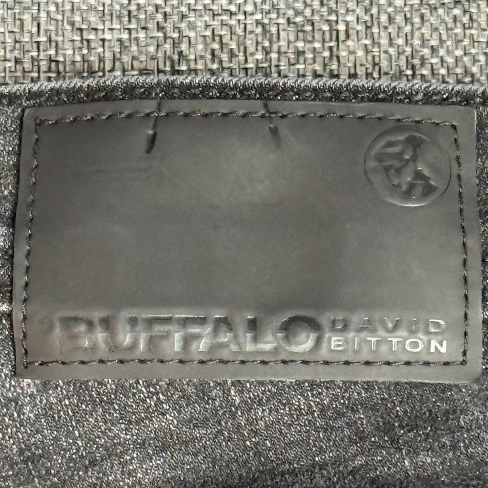 Mens Buffalo David Bitton Jeans | Waist 34 | Black Jackson Straight Stretch - Picture 9 of 16